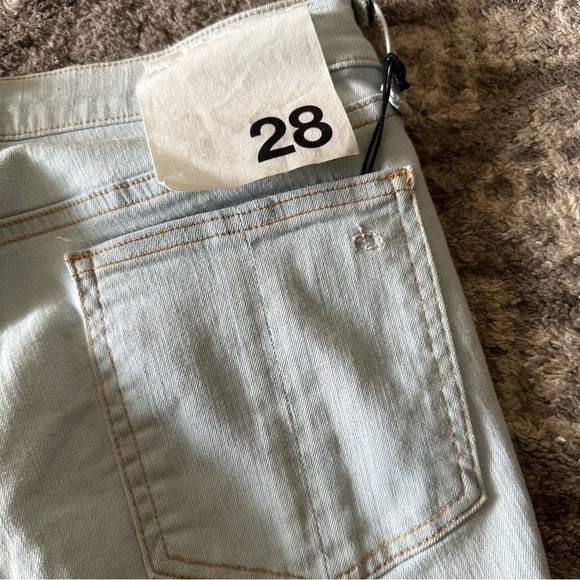 NWT Rag & Bone Dre Skinny Jeans in Clean Chaseys - Picture 6 of 9
